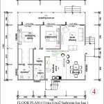 Floor plan for a 2-bedroom log house measuring 11m by 11m. The design features a spacious lounge area, dining area, and kitchen. Two bedrooms, including a main bedroom with an en-suite bathroom, are connected by a lobby. The house includes a covered patio area accessible from the lounge and bedrooms, providing additional outdoor living space. Detailed dimensions and labeled areas offer a comprehensive view of the layout and functionality of each section.