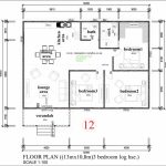 Floor plan for a 3-bedroom log house measuring 13m by 10.8m. The layout includes a verandah at the entrance leading into a lounge area, dining area, and kitchen. Three bedrooms are connected by a passage, with a shared bathroom near bedroom 1. Bedrooms 2 and 3 have built-in wardrobes. The master bedroom (bedroom 1) includes an en-suite bathroom. The floor plan provides labeled dimensions and areas for each section, presenting a clear overview of the space allocation.
