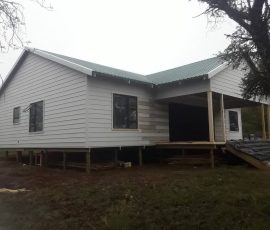 Spacious custom-built Nutec home under construction by Mutsamvi Construction.